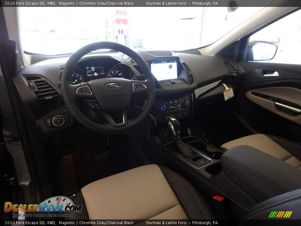 2019 Ford Escape SEL 4WD Magnetic / Chromite Gray/Charcoal Black Photo #9