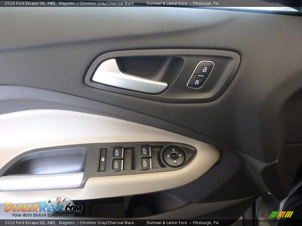 2019 Ford Escape SEL 4WD Magnetic / Chromite Gray/Charcoal Black Photo #10