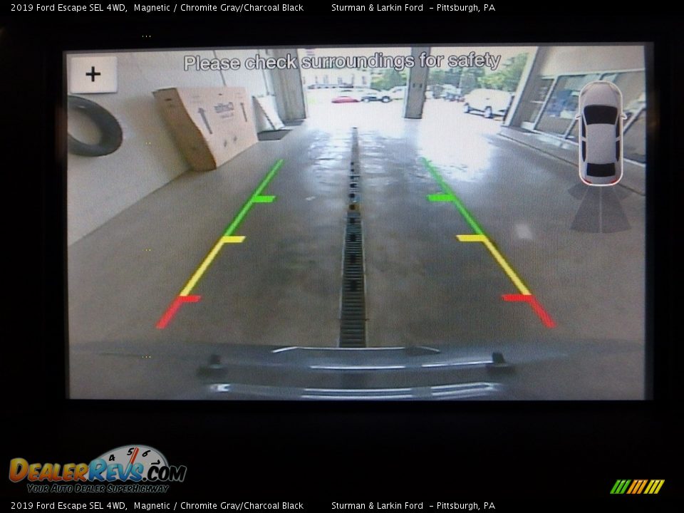 2019 Ford Escape SEL 4WD Magnetic / Chromite Gray/Charcoal Black Photo #12