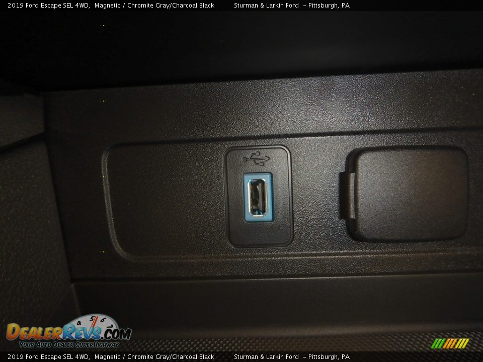 2019 Ford Escape SEL 4WD Magnetic / Chromite Gray/Charcoal Black Photo #15