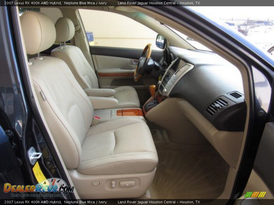 2007 Lexus RX 400h AWD Hybrid Neptune Blue Mica / Ivory Photo #3