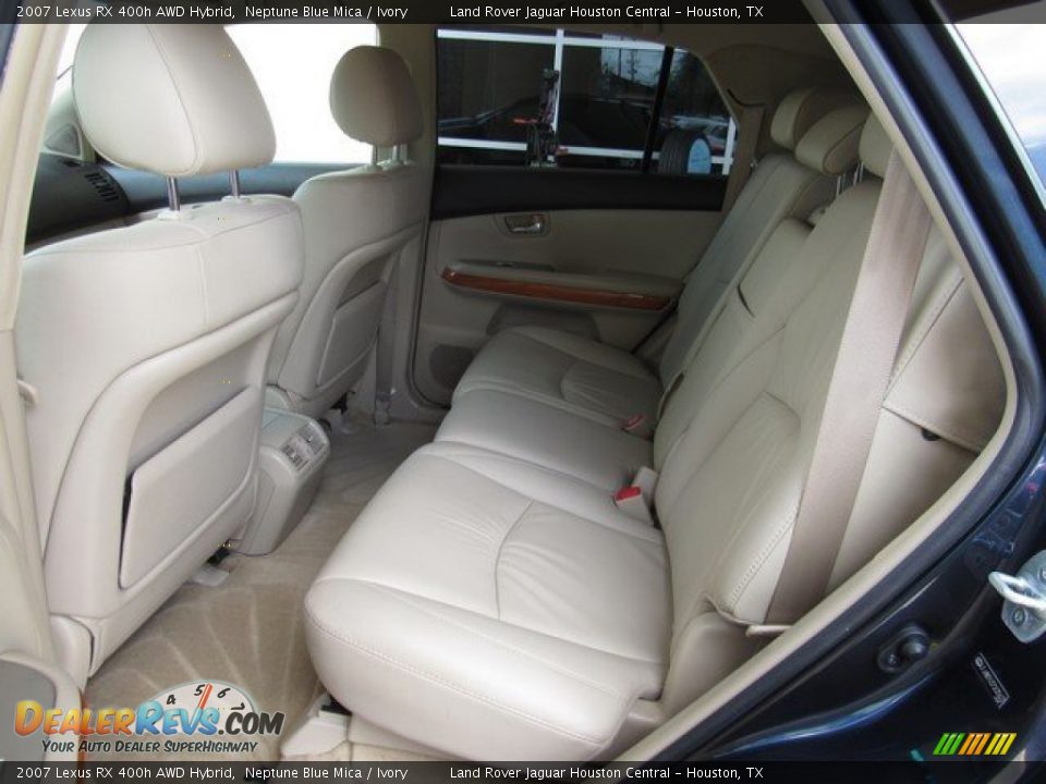 2007 Lexus RX 400h AWD Hybrid Neptune Blue Mica / Ivory Photo #5