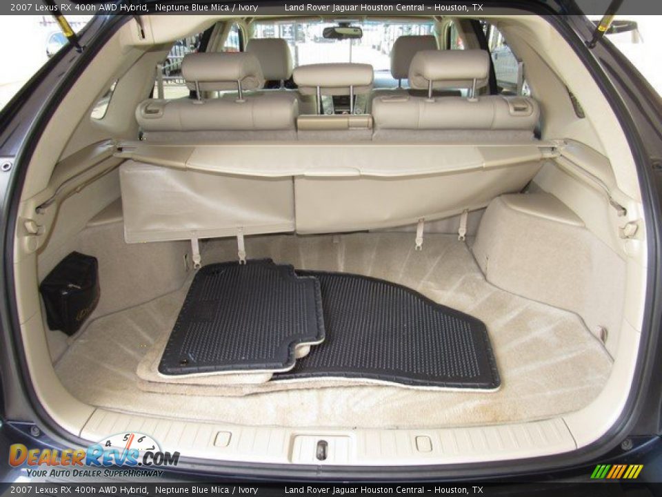 2007 Lexus RX 400h AWD Hybrid Neptune Blue Mica / Ivory Photo #19