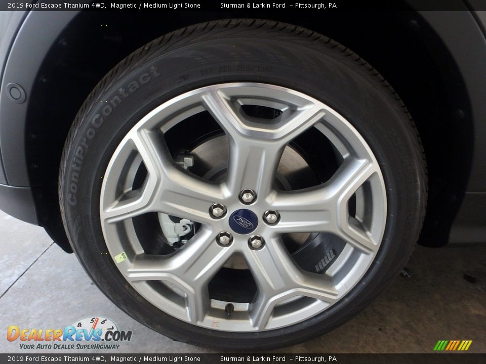 2019 Ford Escape Titanium 4WD Magnetic / Medium Light Stone Photo #6