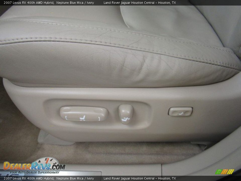 2007 Lexus RX 400h AWD Hybrid Neptune Blue Mica / Ivory Photo #26