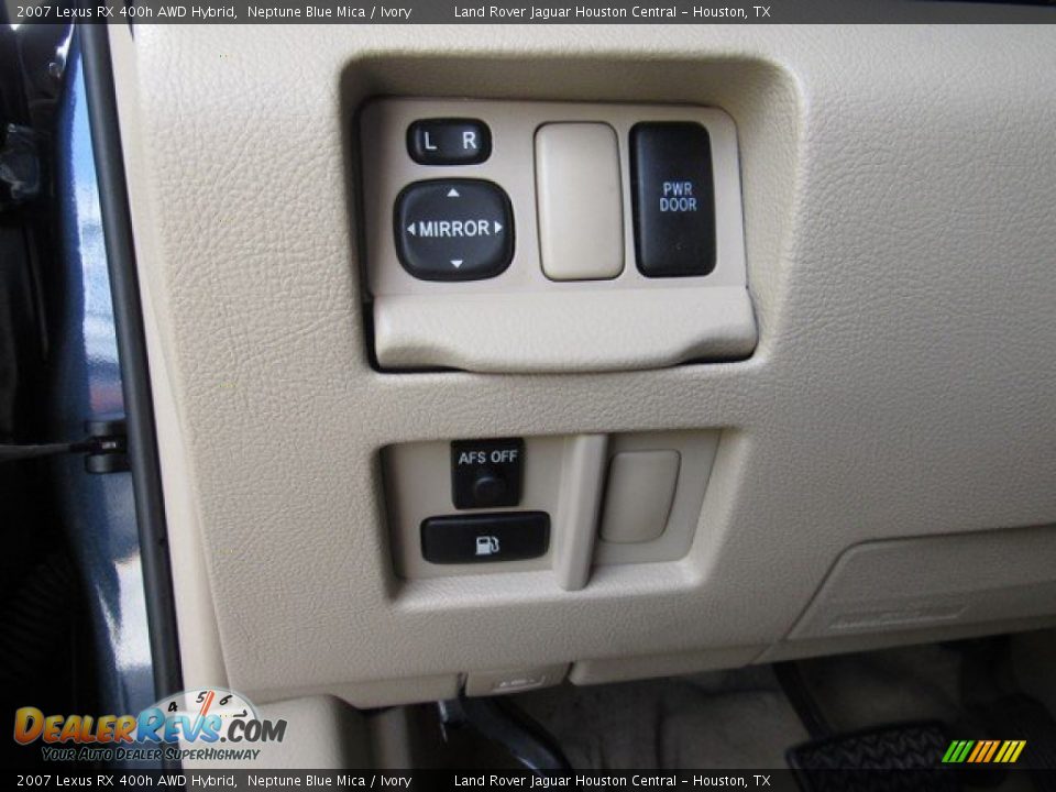 2007 Lexus RX 400h AWD Hybrid Neptune Blue Mica / Ivory Photo #27