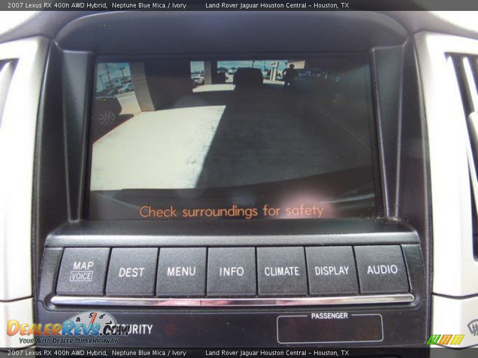 2007 Lexus RX 400h AWD Hybrid Neptune Blue Mica / Ivory Photo #32