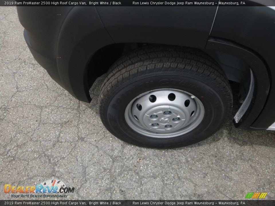 2019 Ram ProMaster 2500 High Roof Cargo Van Bright White / Black Photo #2