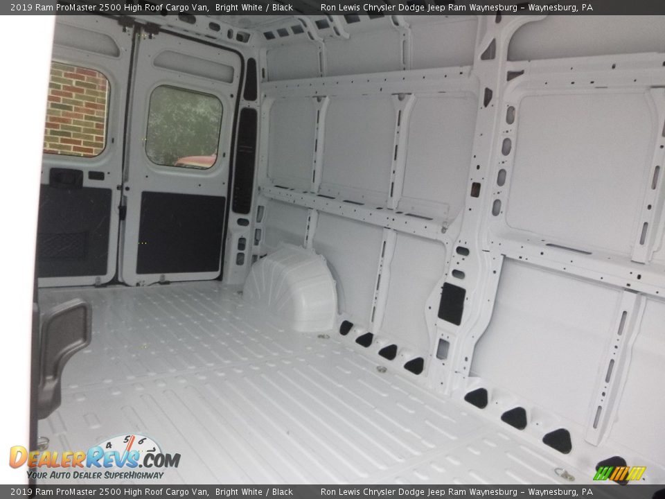 2019 Ram ProMaster 2500 High Roof Cargo Van Bright White / Black Photo #8