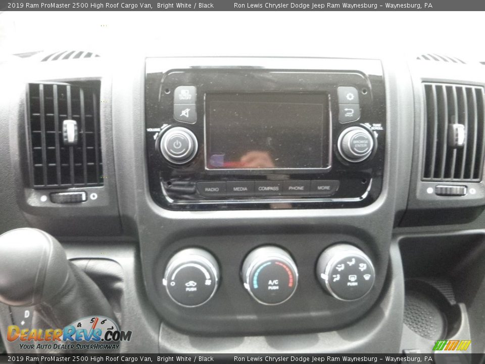 2019 Ram ProMaster 2500 High Roof Cargo Van Bright White / Black Photo #17