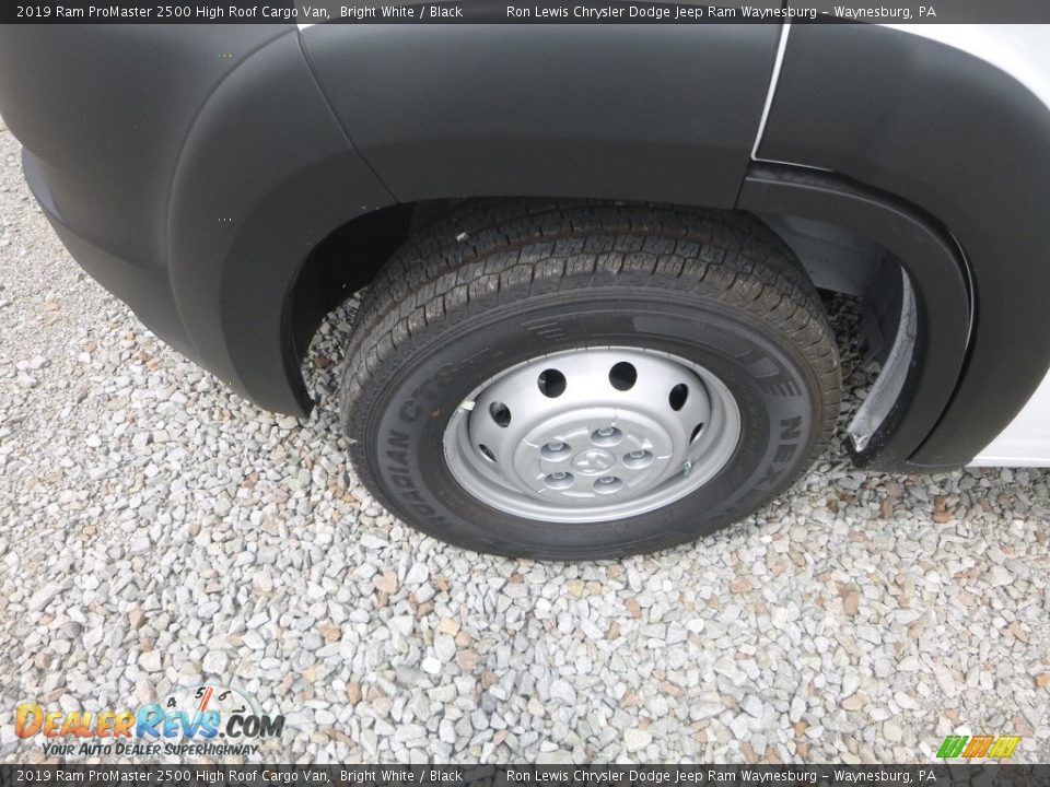 2019 Ram ProMaster 2500 High Roof Cargo Van Bright White / Black Photo #2