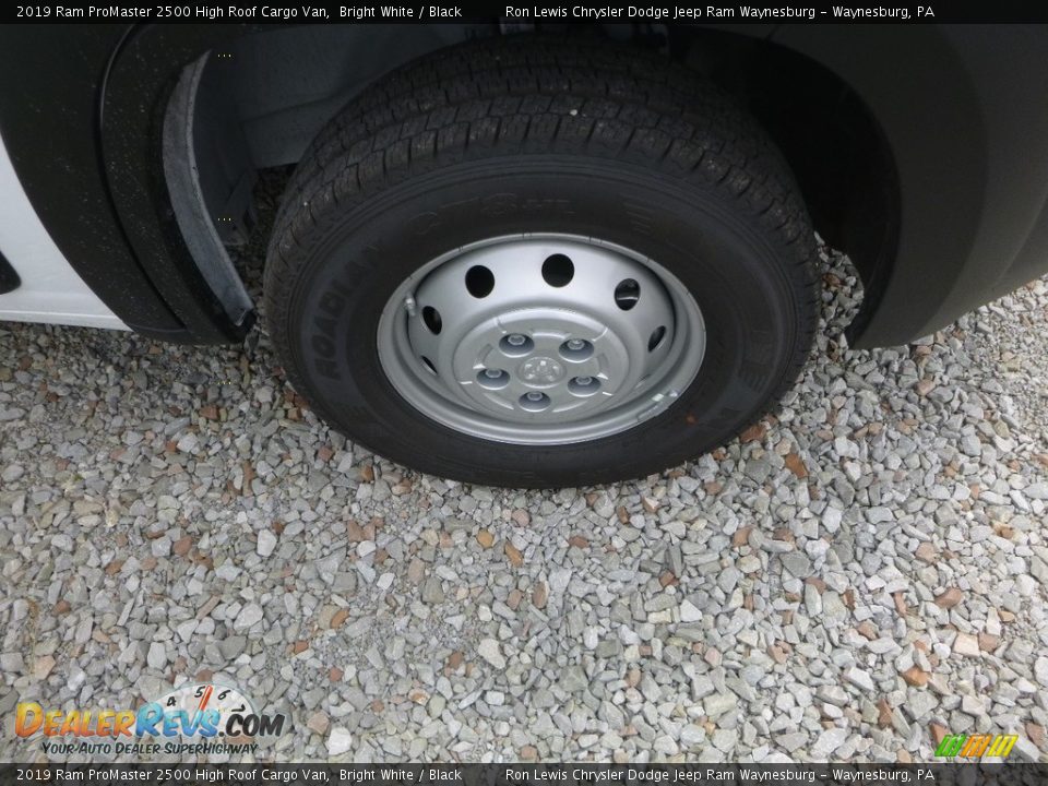 2019 Ram ProMaster 2500 High Roof Cargo Van Bright White / Black Photo #8