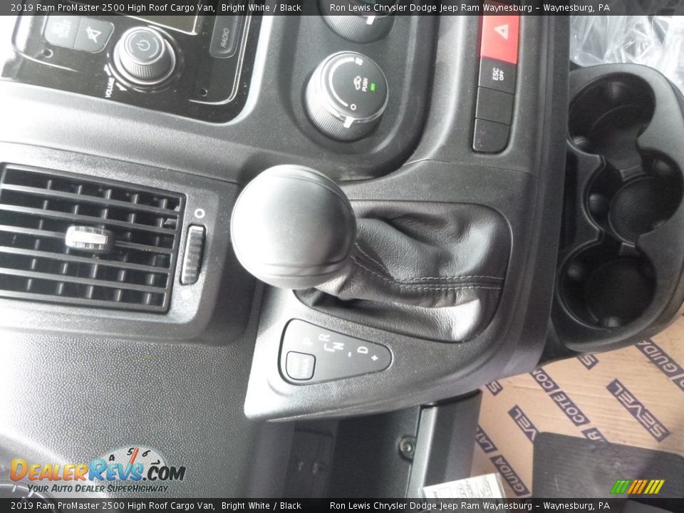 2019 Ram ProMaster 2500 High Roof Cargo Van Bright White / Black Photo #19