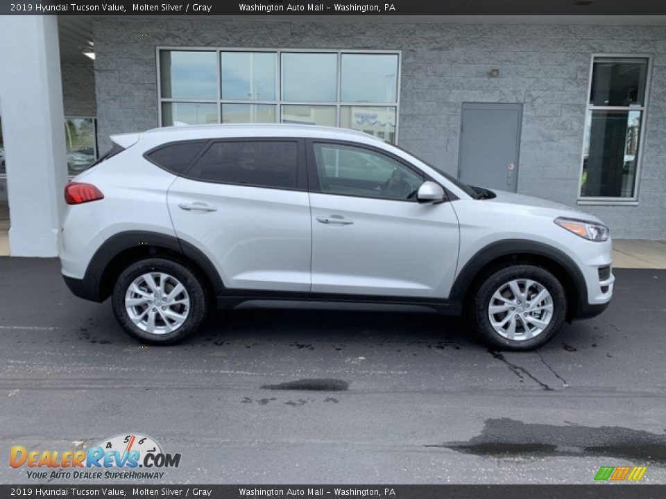 2019 Hyundai Tucson Value Molten Silver / Gray Photo #3