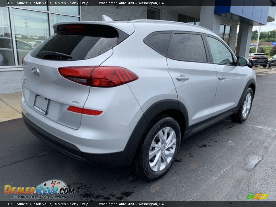 2019 Hyundai Tucson Value Molten Silver / Gray Photo #4