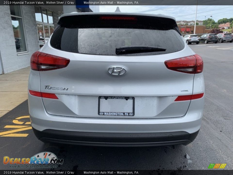 2019 Hyundai Tucson Value Molten Silver / Gray Photo #5