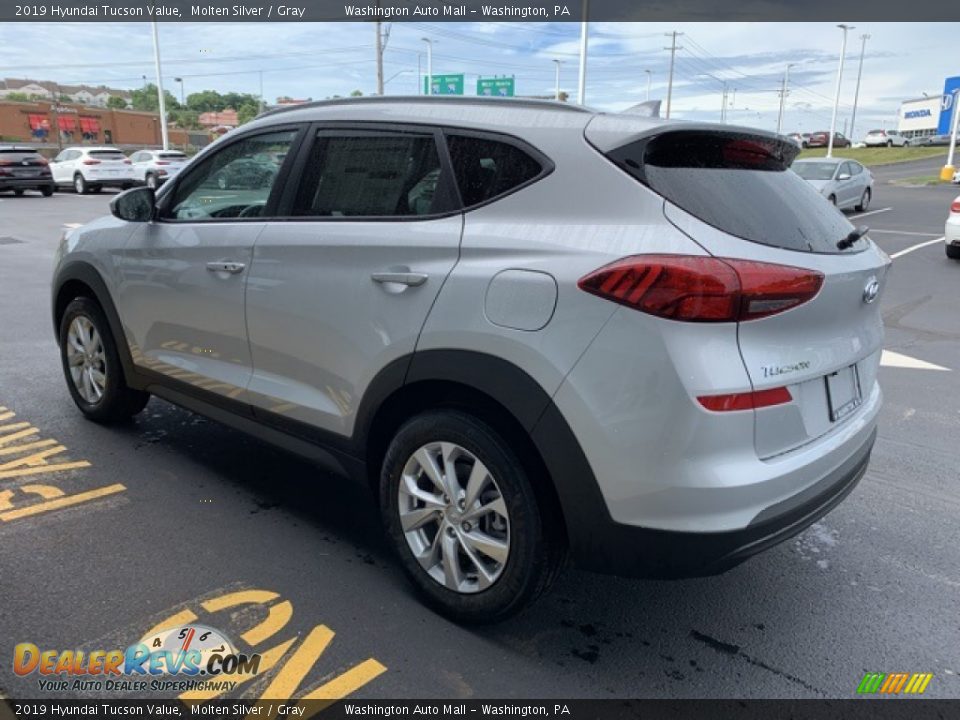2019 Hyundai Tucson Value Molten Silver / Gray Photo #6