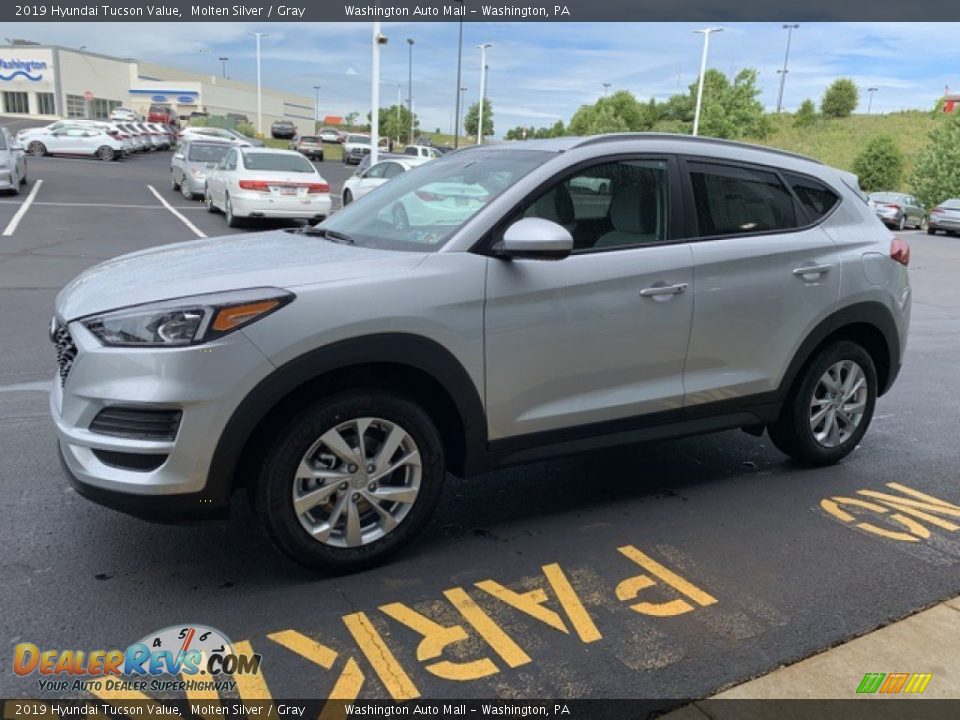 2019 Hyundai Tucson Value Molten Silver / Gray Photo #7