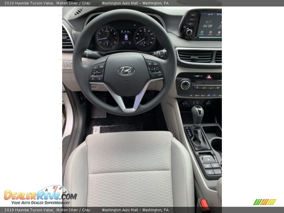 2019 Hyundai Tucson Value Molten Silver / Gray Photo #14