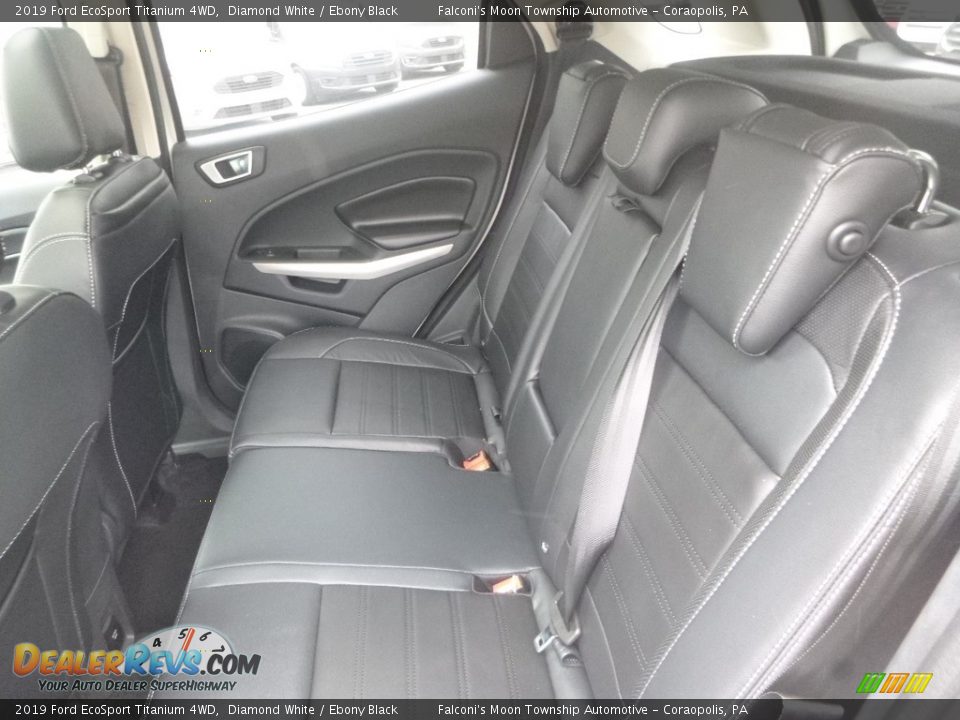 2019 Ford EcoSport Titanium 4WD Diamond White / Ebony Black Photo #8