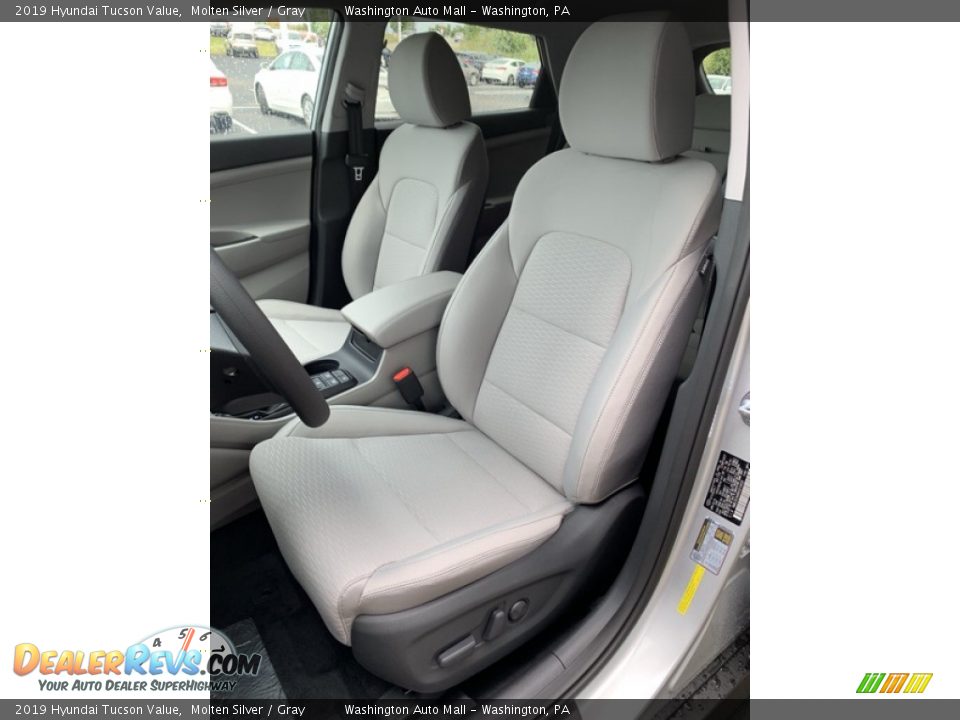 2019 Hyundai Tucson Value Molten Silver / Gray Photo #15