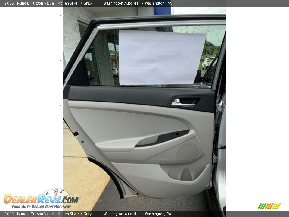 2019 Hyundai Tucson Value Molten Silver / Gray Photo #17