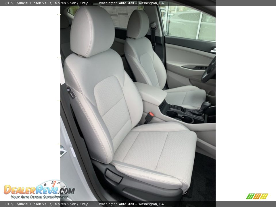 2019 Hyundai Tucson Value Molten Silver / Gray Photo #28