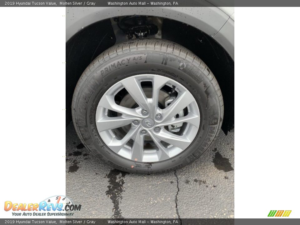 2019 Hyundai Tucson Value Molten Silver / Gray Photo #30
