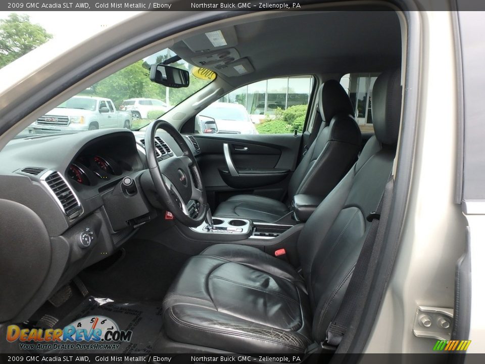 2009 GMC Acadia SLT AWD Gold Mist Metallic / Ebony Photo #16