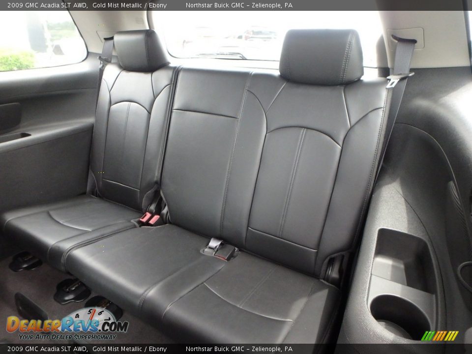 2009 GMC Acadia SLT AWD Gold Mist Metallic / Ebony Photo #18