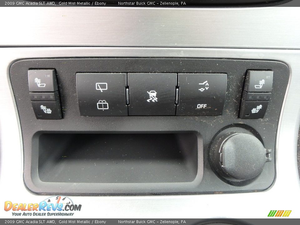 2009 GMC Acadia SLT AWD Gold Mist Metallic / Ebony Photo #26