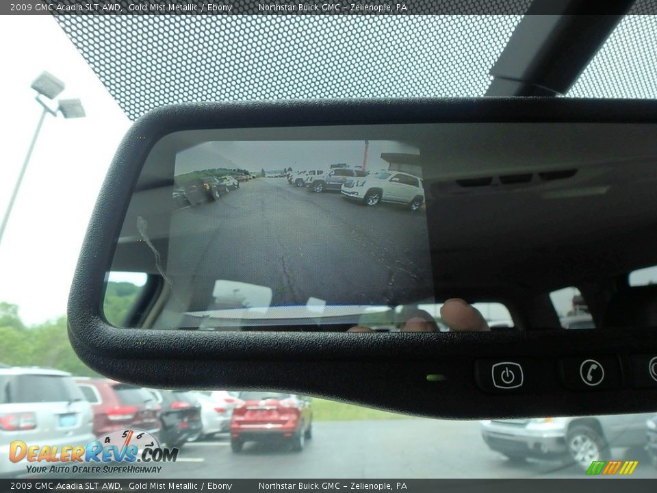 2009 GMC Acadia SLT AWD Gold Mist Metallic / Ebony Photo #29