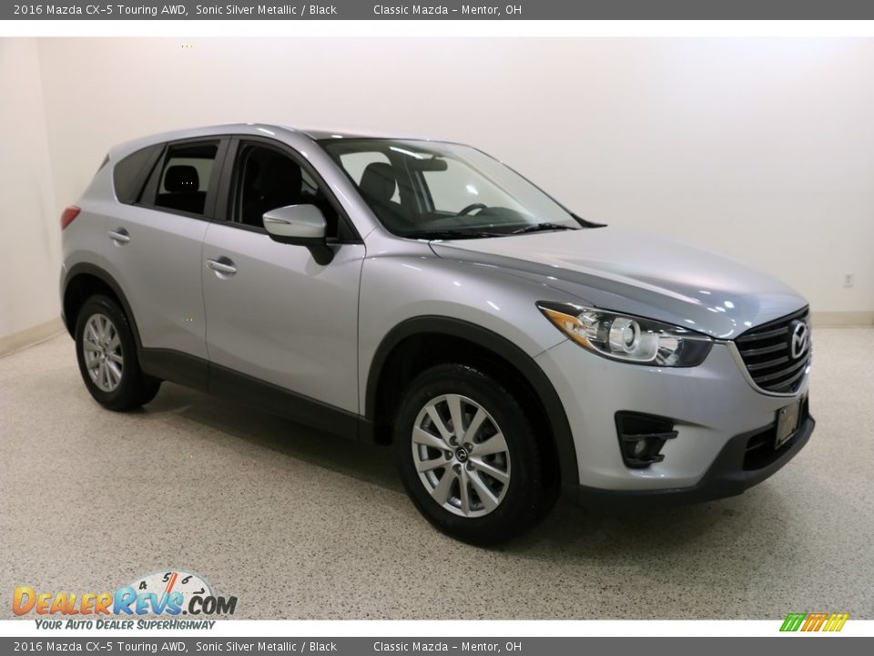 2016 Mazda CX-5 Touring AWD Sonic Silver Metallic / Black Photo #1
