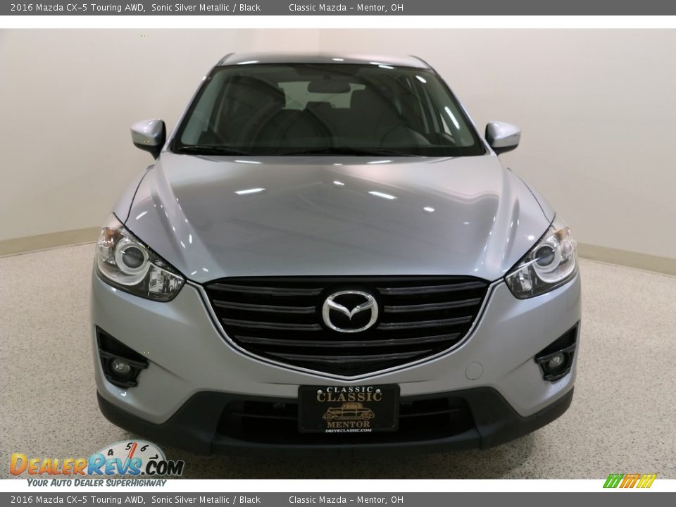 2016 Mazda CX-5 Touring AWD Sonic Silver Metallic / Black Photo #2
