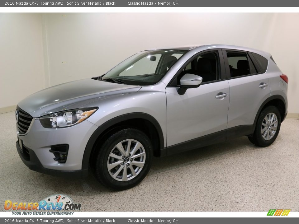 2016 Mazda CX-5 Touring AWD Sonic Silver Metallic / Black Photo #3
