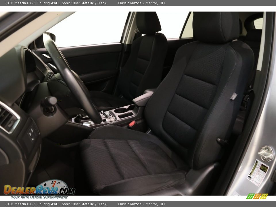 2016 Mazda CX-5 Touring AWD Sonic Silver Metallic / Black Photo #5