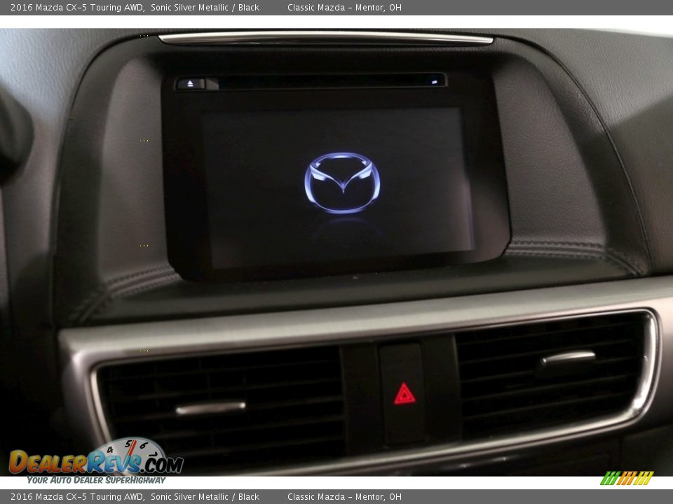 2016 Mazda CX-5 Touring AWD Sonic Silver Metallic / Black Photo #9