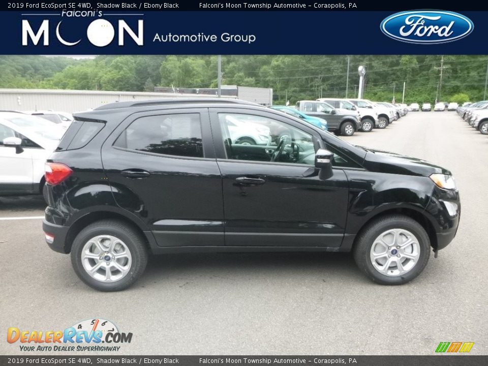 2019 Ford EcoSport SE 4WD Shadow Black / Ebony Black Photo #1