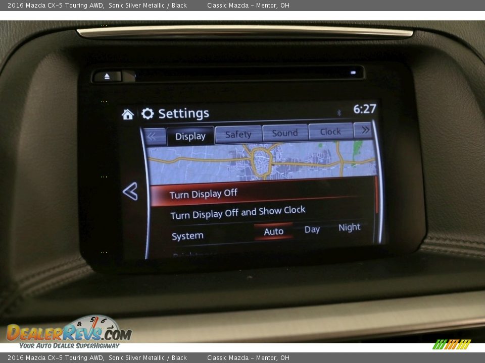 2016 Mazda CX-5 Touring AWD Sonic Silver Metallic / Black Photo #14