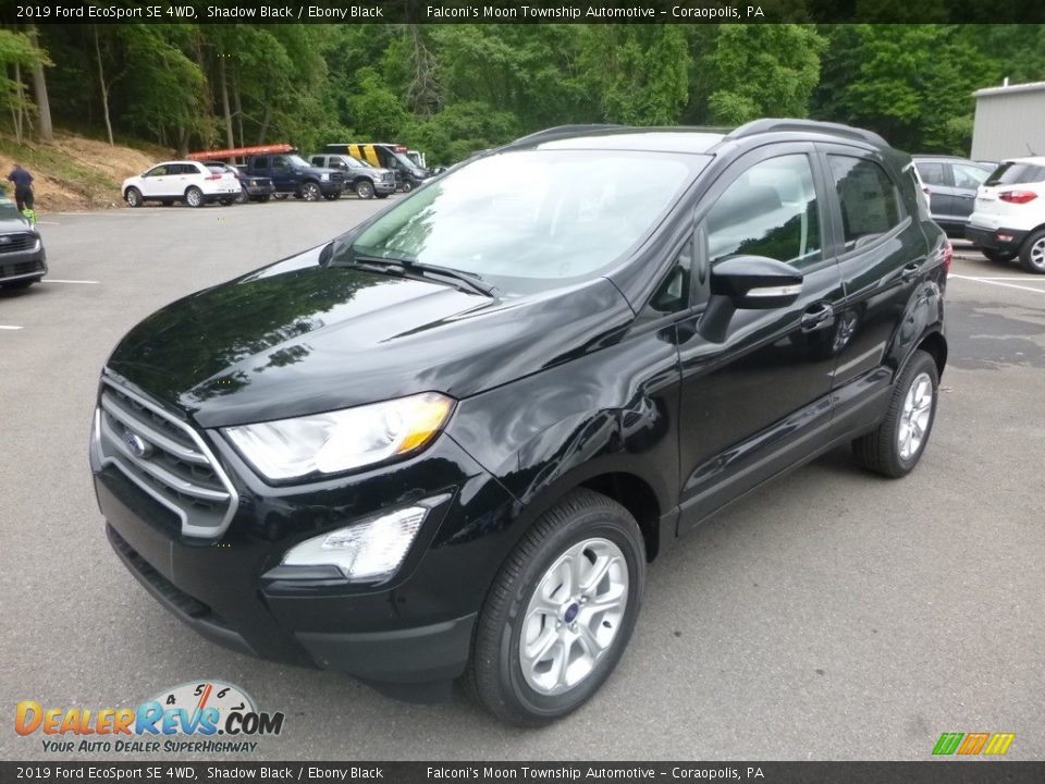 2019 Ford EcoSport SE 4WD Shadow Black / Ebony Black Photo #5