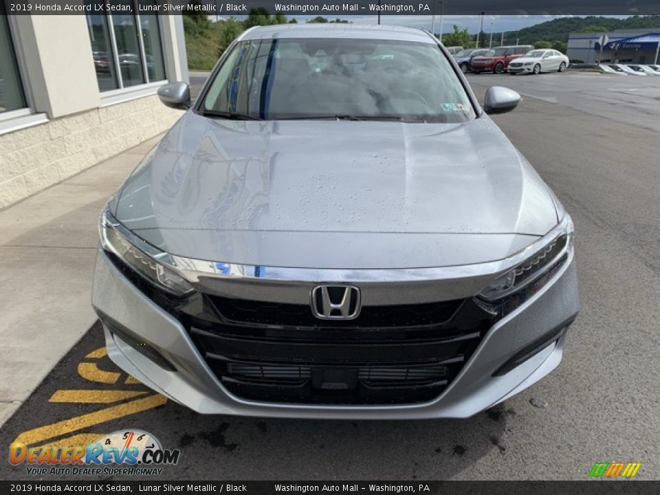 2019 Honda Accord LX Sedan Lunar Silver Metallic / Black Photo #3