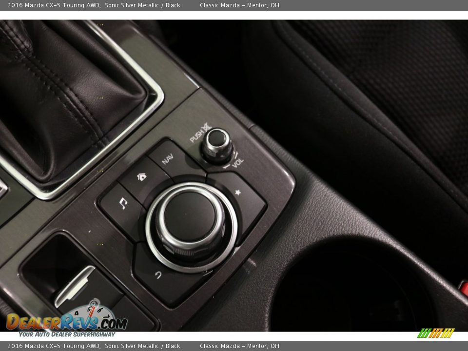 2016 Mazda CX-5 Touring AWD Sonic Silver Metallic / Black Photo #16