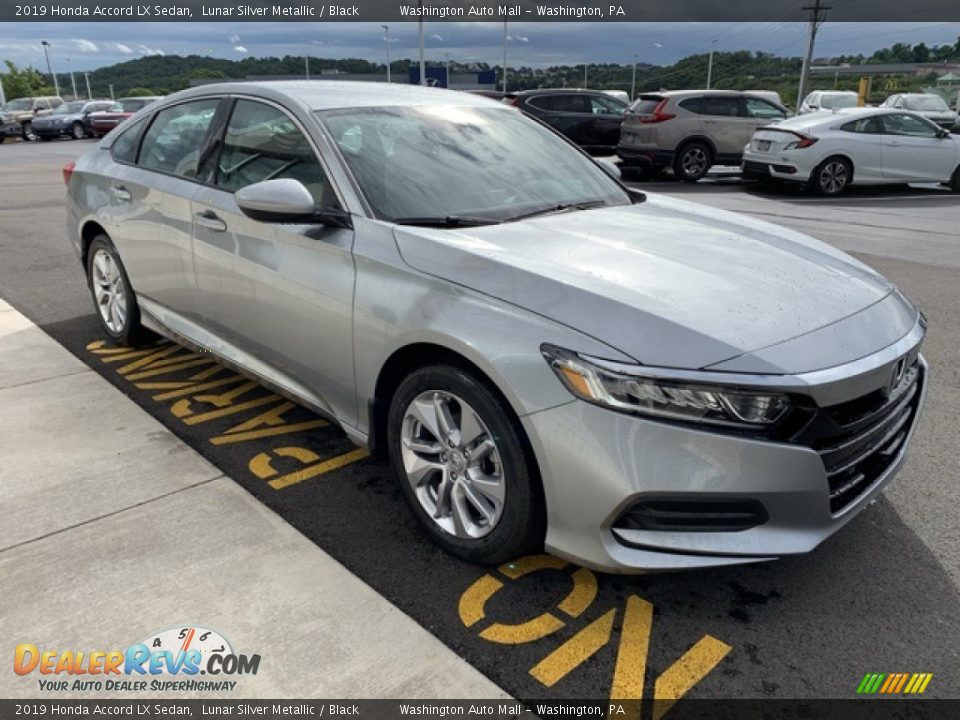 2019 Honda Accord LX Sedan Lunar Silver Metallic / Black Photo #4
