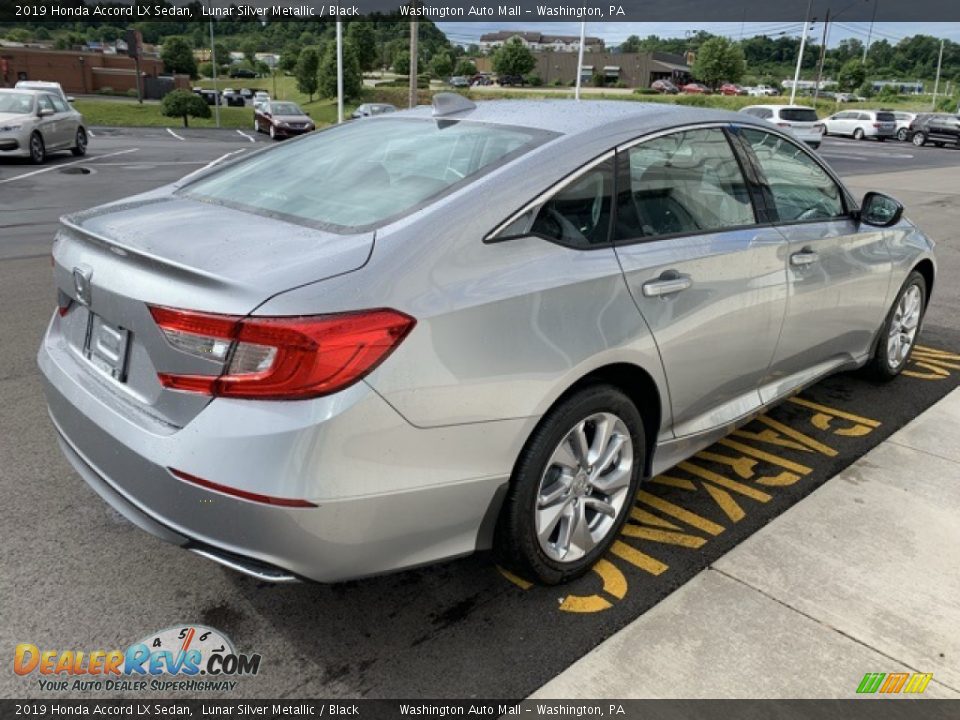 2019 Honda Accord LX Sedan Lunar Silver Metallic / Black Photo #5