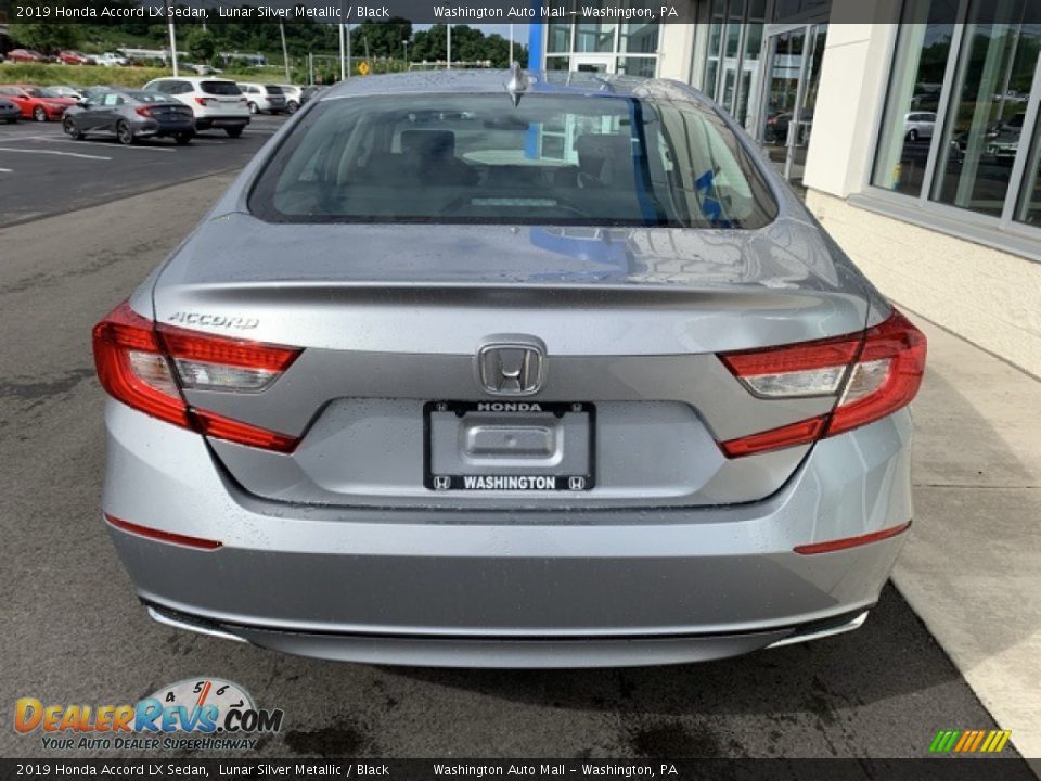 2019 Honda Accord LX Sedan Lunar Silver Metallic / Black Photo #6