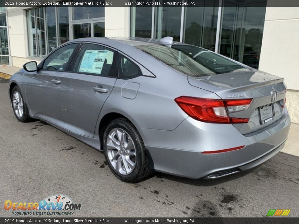 2019 Honda Accord LX Sedan Lunar Silver Metallic / Black Photo #7