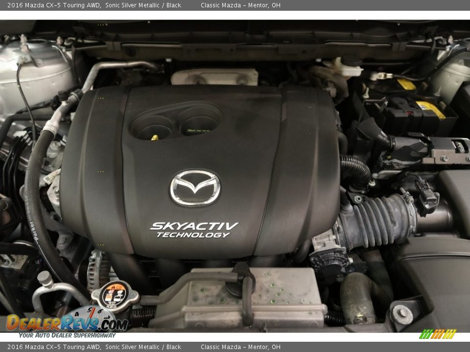 2016 Mazda CX-5 Touring AWD Sonic Silver Metallic / Black Photo #22