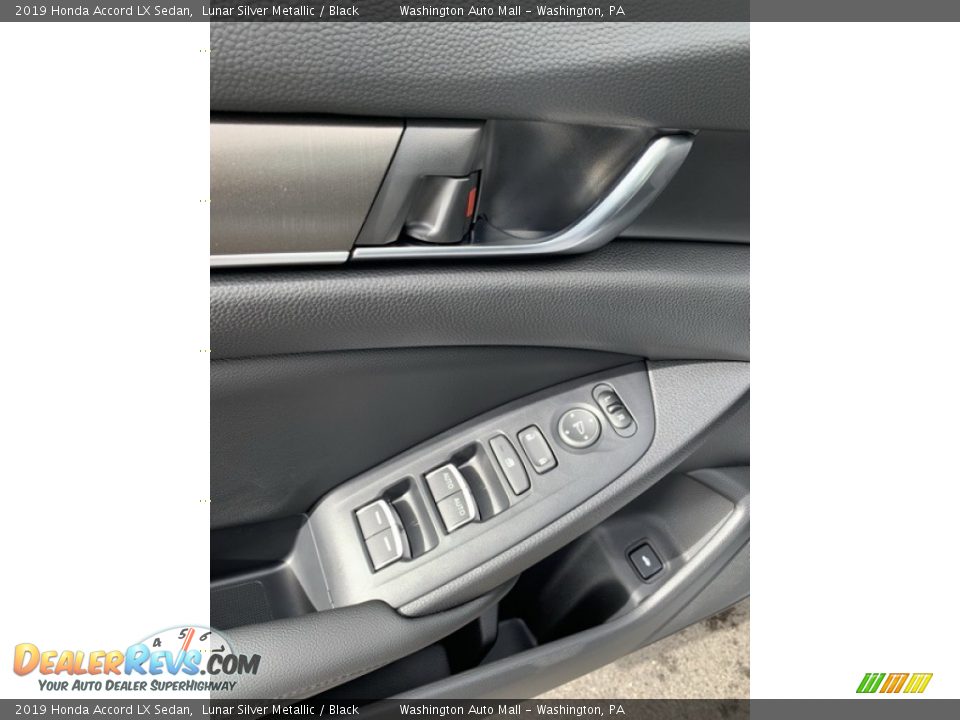 2019 Honda Accord LX Sedan Lunar Silver Metallic / Black Photo #11