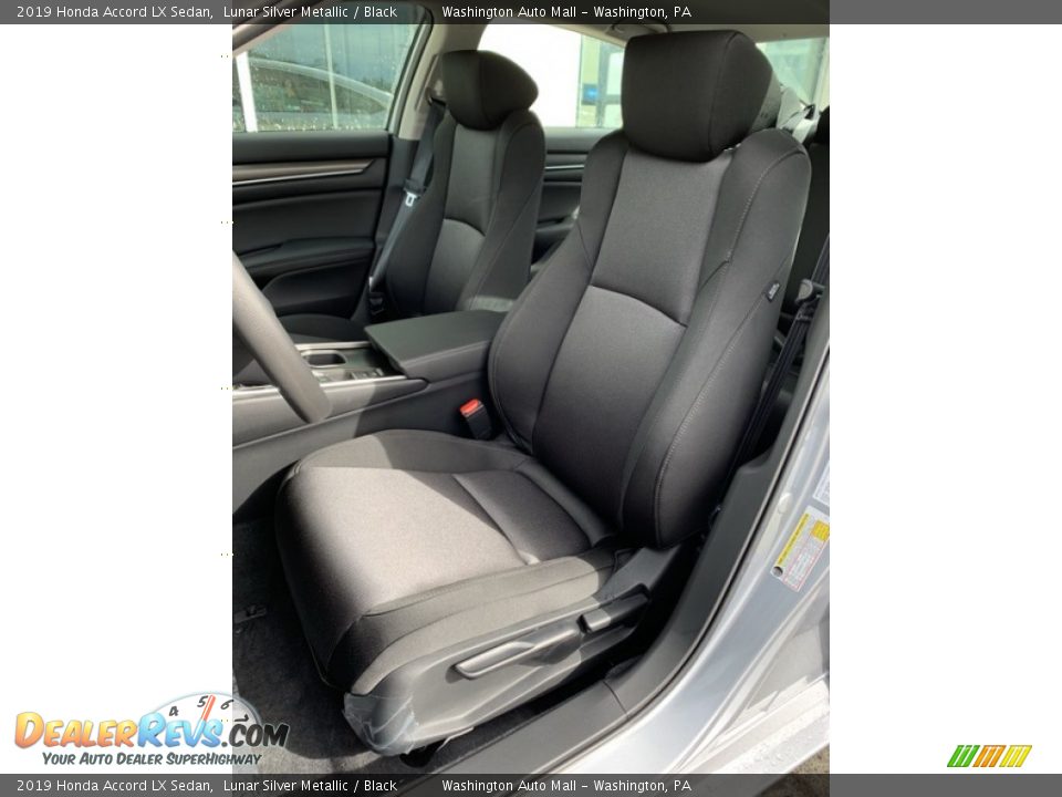 2019 Honda Accord LX Sedan Lunar Silver Metallic / Black Photo #14