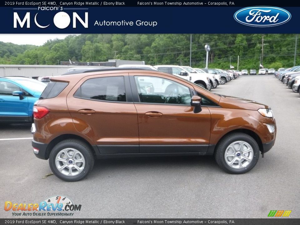 2019 Ford EcoSport SE 4WD Canyon Ridge Metallic / Ebony Black Photo #1